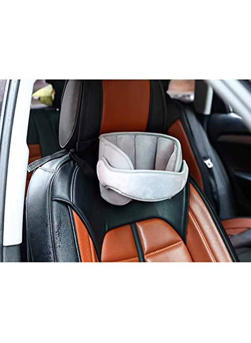 KASTWAVE Car Head Support, Child Car Seat Head Support Baby Safety Car Seat Neck Relief Holder, Kids Travel Nap Helper Adjustable - Image 2