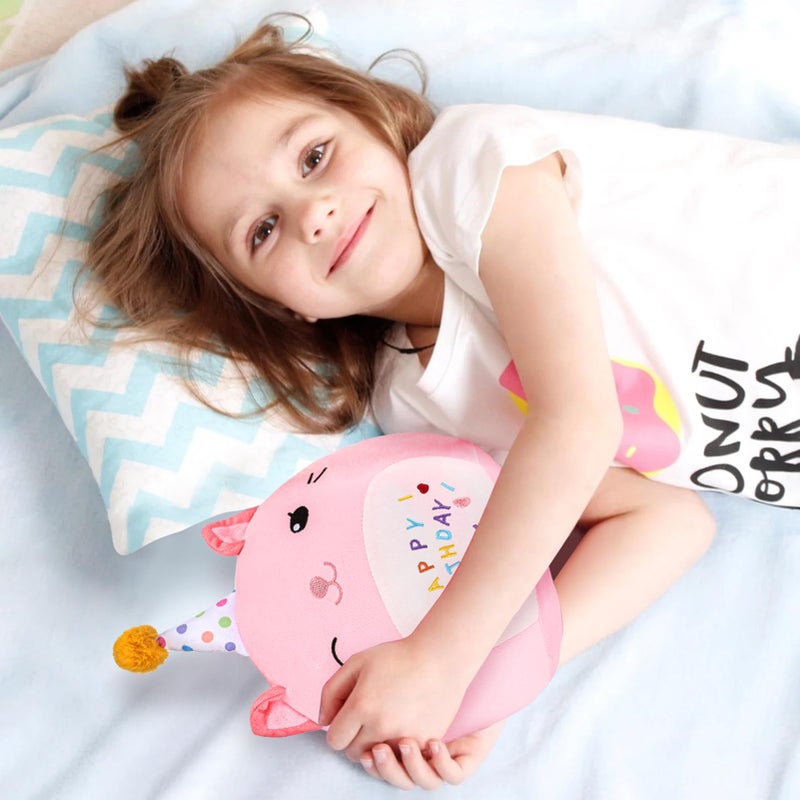 ABEARCAR Cute Cat Plush Birthday Gifts for Girls, Soft Cat Plushies Toy Pink Pillow Cat Stuffed Animals Gift for Girlfriend Kids Birthday 8" Cat Stuffed (Small Cat Plush) - Image 5