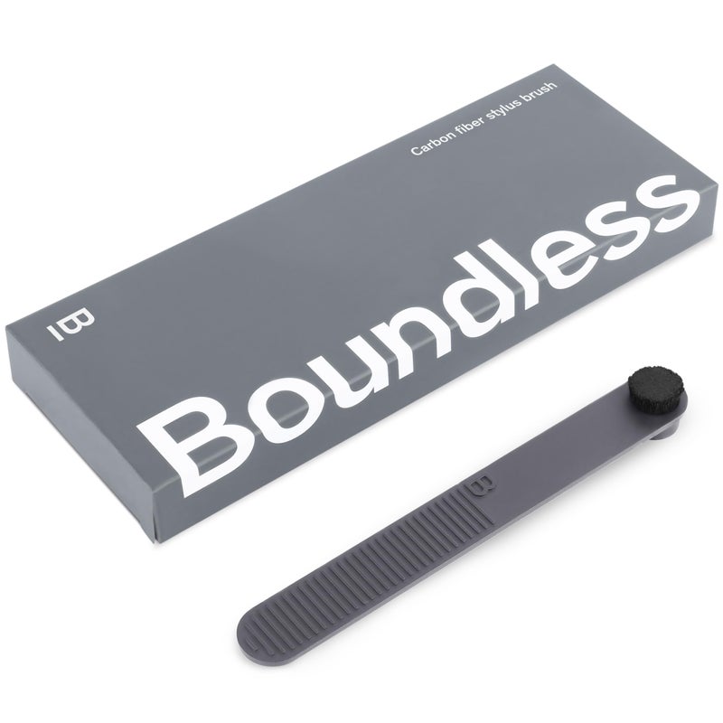 Boundless Audio Stylus Cleaner Brush - Carbon Fiber Anti-Static Stylus Brush for Turntable Needle Cleaning - Image 1