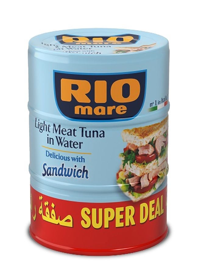 noon Light Meat Tuna In Water 160grams Pack of 3 & Salted Crackers 39.6grams Bundle - Image 2