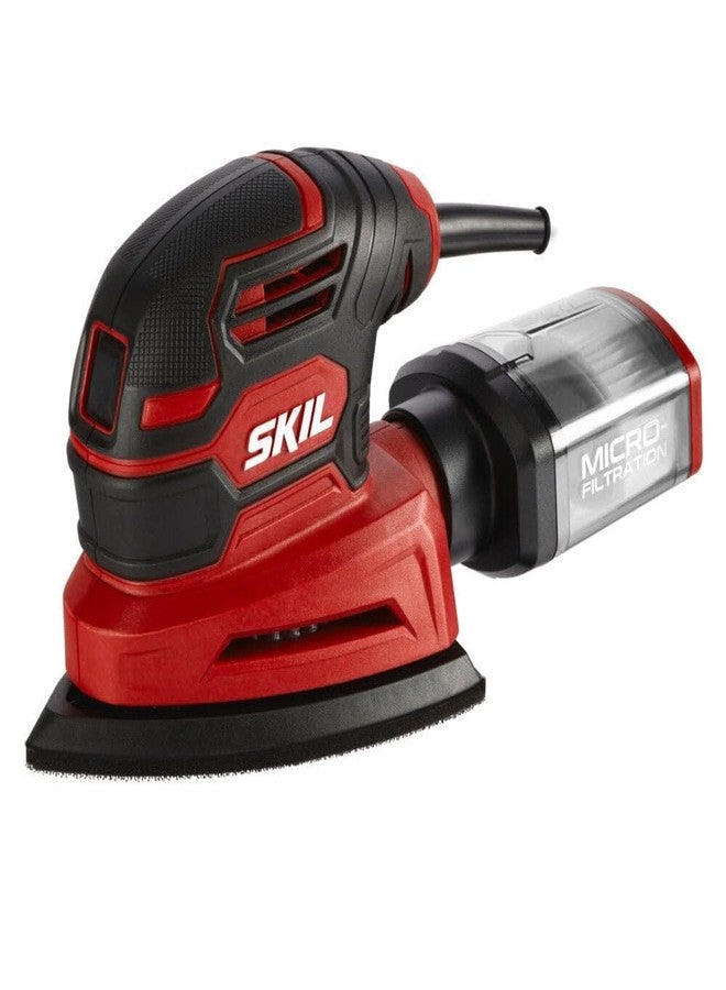 SKIL Corded Detail Sander, Includes 3pcs Sanding Paper and Dust Box - SR250801 - Image 2