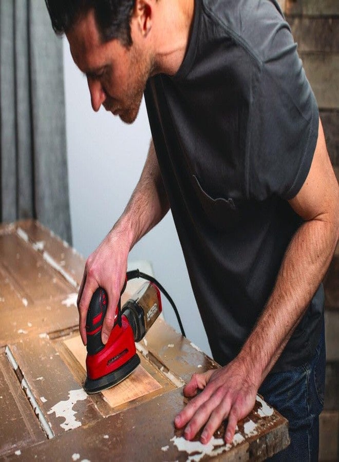SKIL Corded Detail Sander, Includes 3pcs Sanding Paper and Dust Box - SR250801 - Image 5