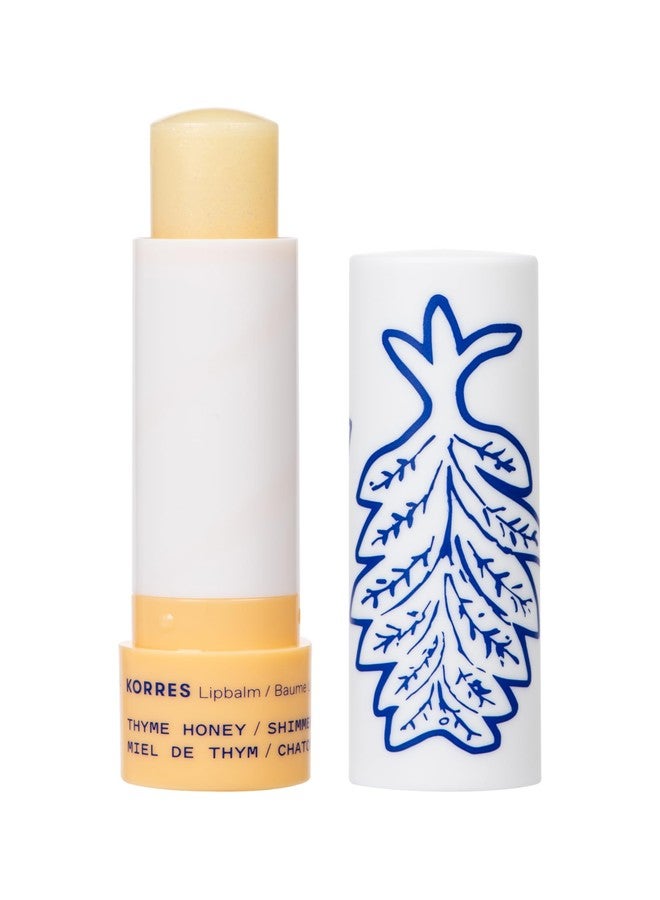 KORRES Winter Gift, Moisturizing Botanical Duo For Soft Skin, Hand & Lip Care Set With Olive Sea Salt Cream 2.54 Fl Oz And Thyme Honey Balm 0.15 Oz - Image 5
