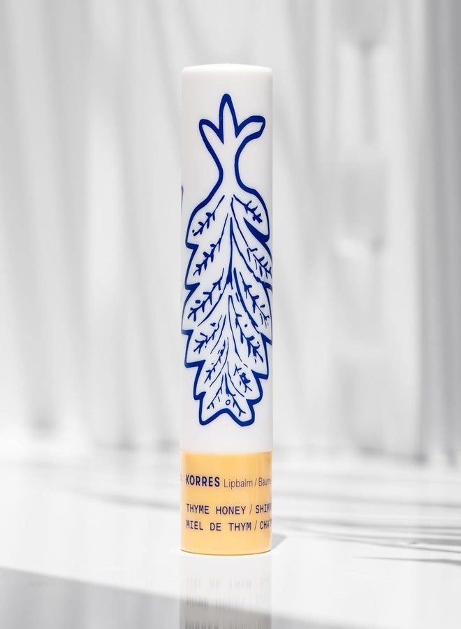 KORRES Winter Gift, Moisturizing Botanical Duo For Soft Skin, Hand & Lip Care Set With Olive Sea Salt Cream 2.54 Fl Oz And Thyme Honey Balm 0.15 Oz - Image 4