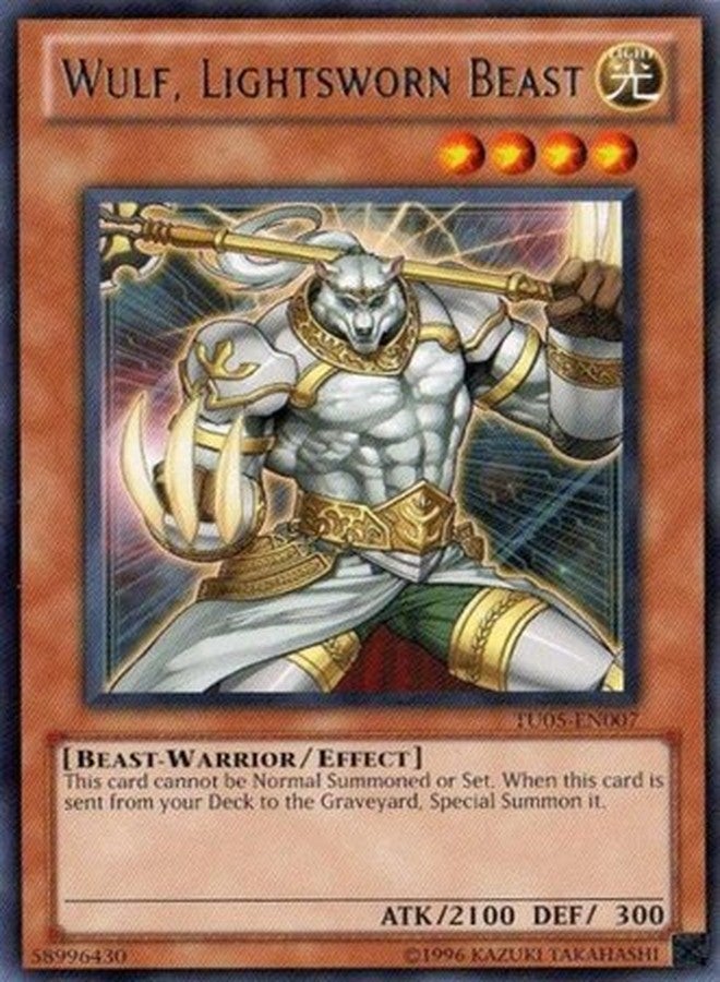 Yu-Gi-Oh! - Wulf, Lightsworn Beast (TU05-EN007) - Turbo Pack 5 - Promo Edition - Rare
