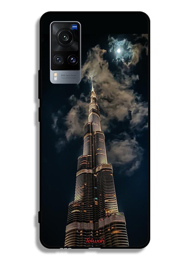 Tolwak Vivo X60t Protective Case Cover Burj Khalifa In Night - Image 2