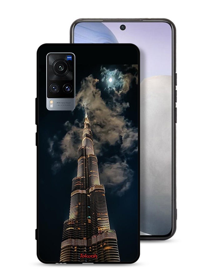 Tolwak Vivo X60t Protective Case Cover Burj Khalifa In Night - Image 1