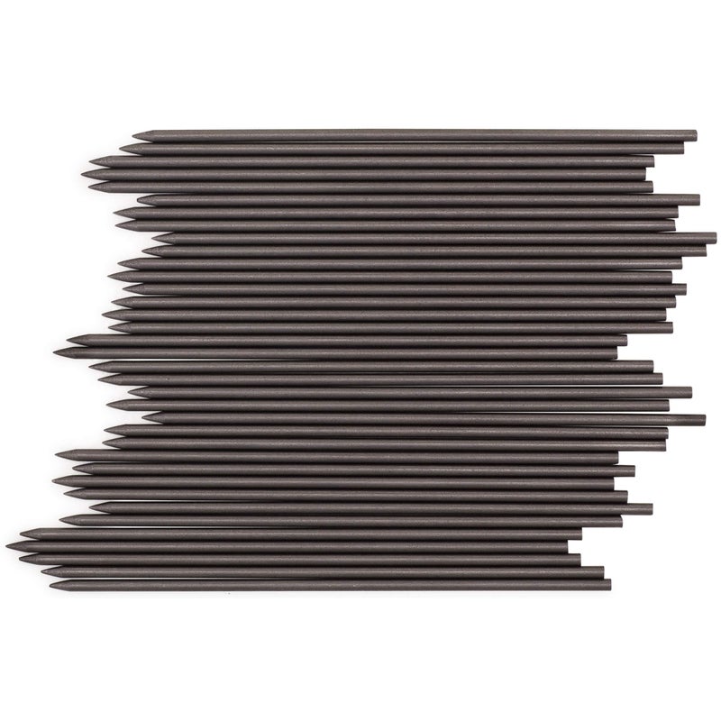 June Gold 108 Pieces, 2.0 mm 2B Lead Refills, 90 mm Length, Extra Bold Thickness, Break Resistant Lead/Graphite - Image 2