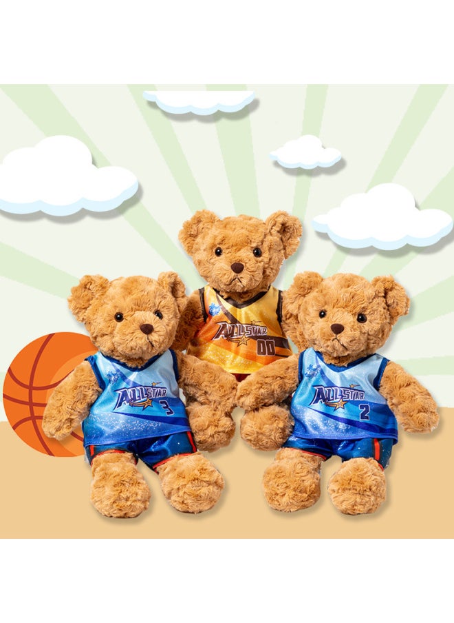 Generic - Jersey Doll CBA Star Player Teddy Bear Commemorative Doll Zhao Rui Hu Mingxuan Xu Jie Plush Toy Gift-Color:Lin Wei-Height:25cm - Image 1