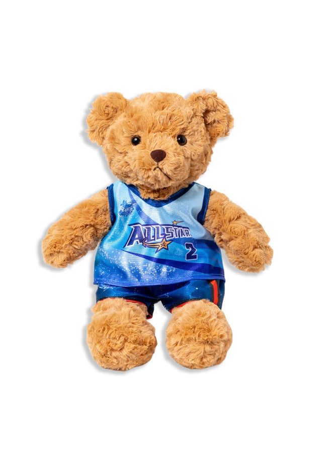 Generic - Jersey Doll CBA Star Player Teddy Bear Commemorative Doll Zhao Rui Hu Mingxuan Xu Jie Plush Toy Gift-Color:Lin Wei-Height:25cm - Image 1