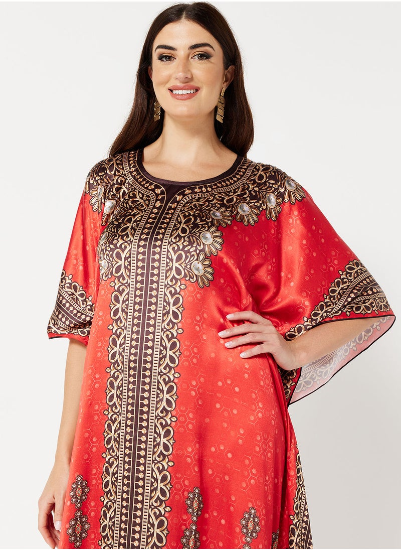 ARABIAN CLOSET - PRINTED KAFTAN - Image 1