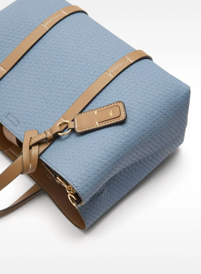 PARFOIS TOTE BAG WITH TEXTURE