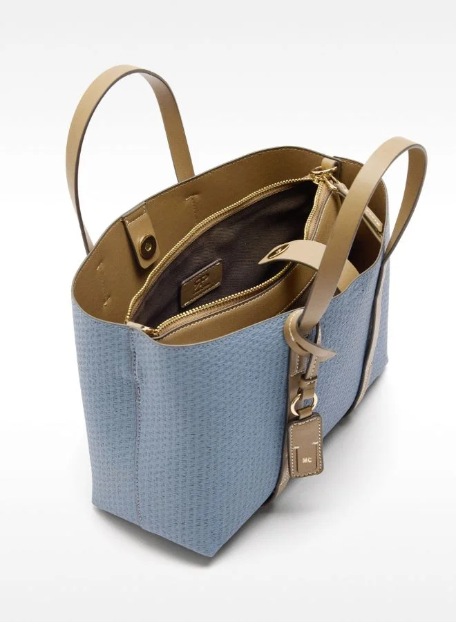 PARFOIS TOTE BAG WITH TEXTURE