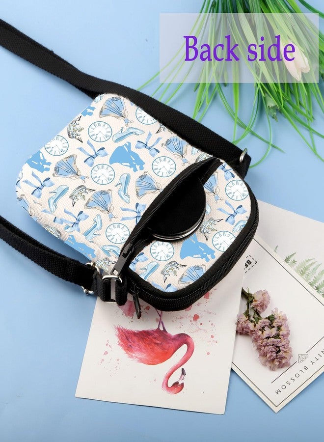 XYANFA Fairy Princess Inspired Crossbody Bag Tale Movie Fans Gift Princess Vacation Travel Bag Sling Shoulder Bag (Cindereellllllaprincess middle CB) - Image 4