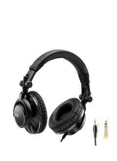 Hercules DJ Hercules HDP DJ60 – Professional-Quality DJ Headphones - High Performance, Foldable and Comfortable - Black 