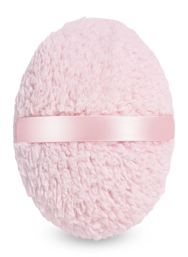 MAYCREATE® Body Powder Puff, 6'' Large Fluffy Makeup Baby Powder Puff, Soft Big Makeup Puffs Pad with Ribbon Handle, for Baby Powder, Setting Powder, Loose Powder Tool - Image 1