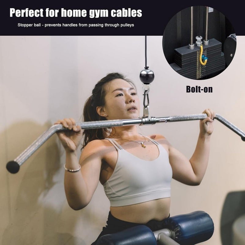Fitness pulley cable, fitness wire rope joint, screw terminal fitness rope - Image 5