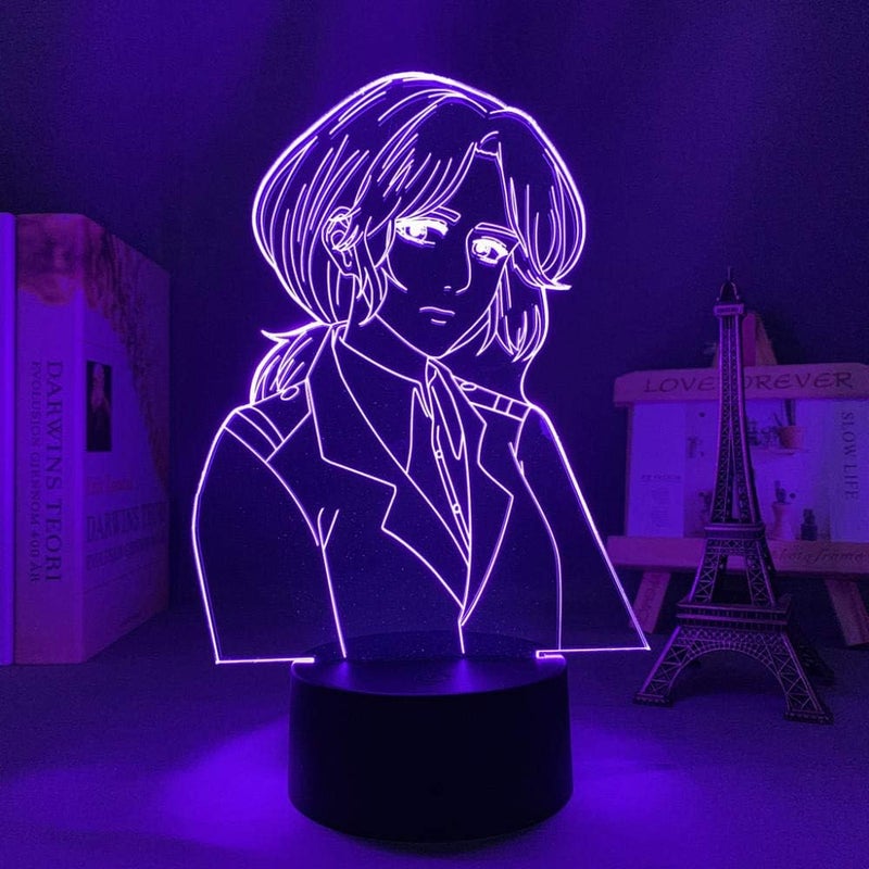 3D Animation Illusion Night Light Attack On Titan Pieck Finger Lamp for Bedroom Decor Birthday Gift Manga Attack On Titan Pieck Finger Lamp - Image 2