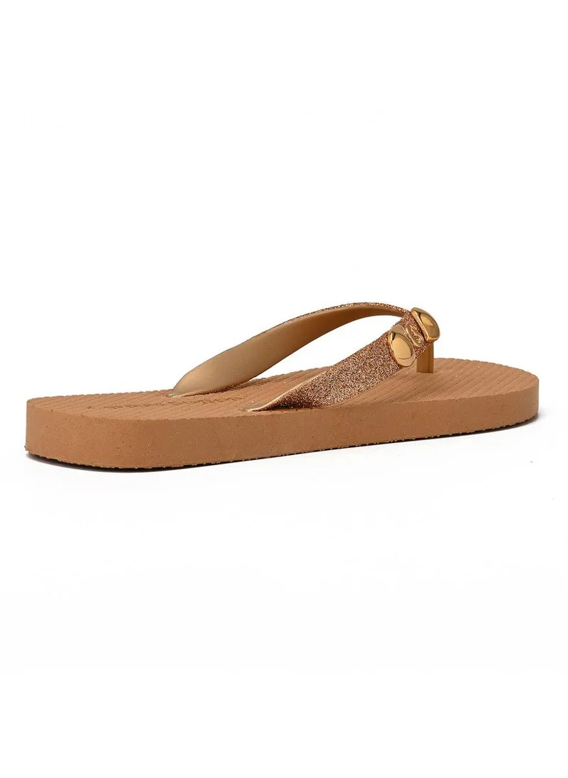 Carmen Steffens  Golden Shine CS Flip-Flop for Women | Best Price UAE