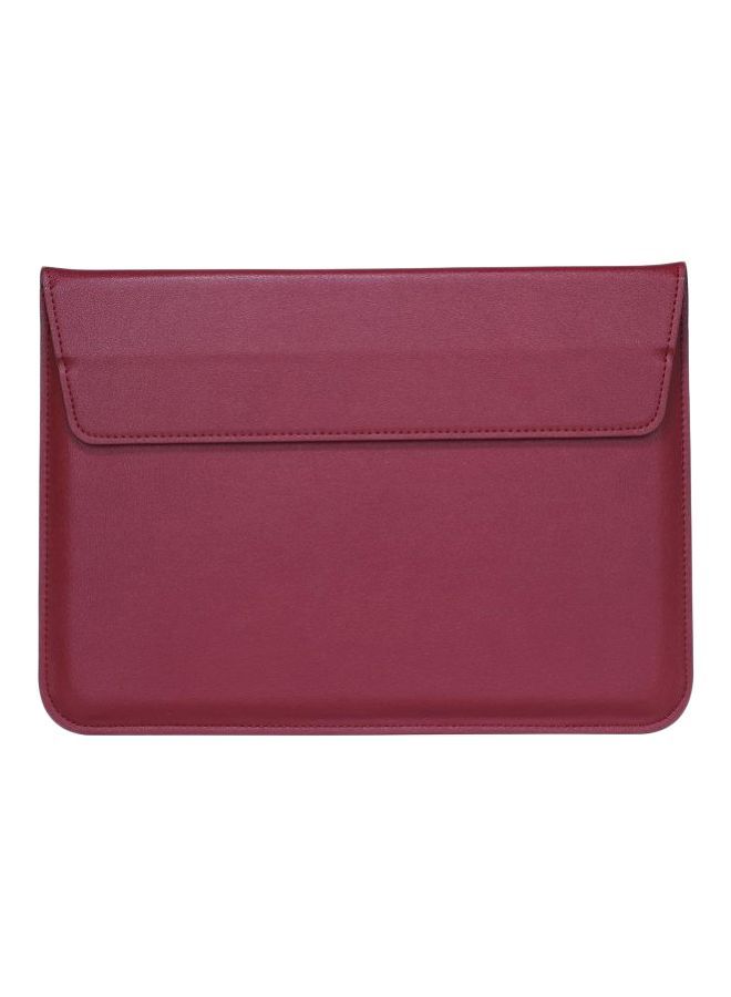 NIBEMINENT Protective Sleeve For Apple MacBook Pro Retina 15.4-Inch Wine Red - Image 1