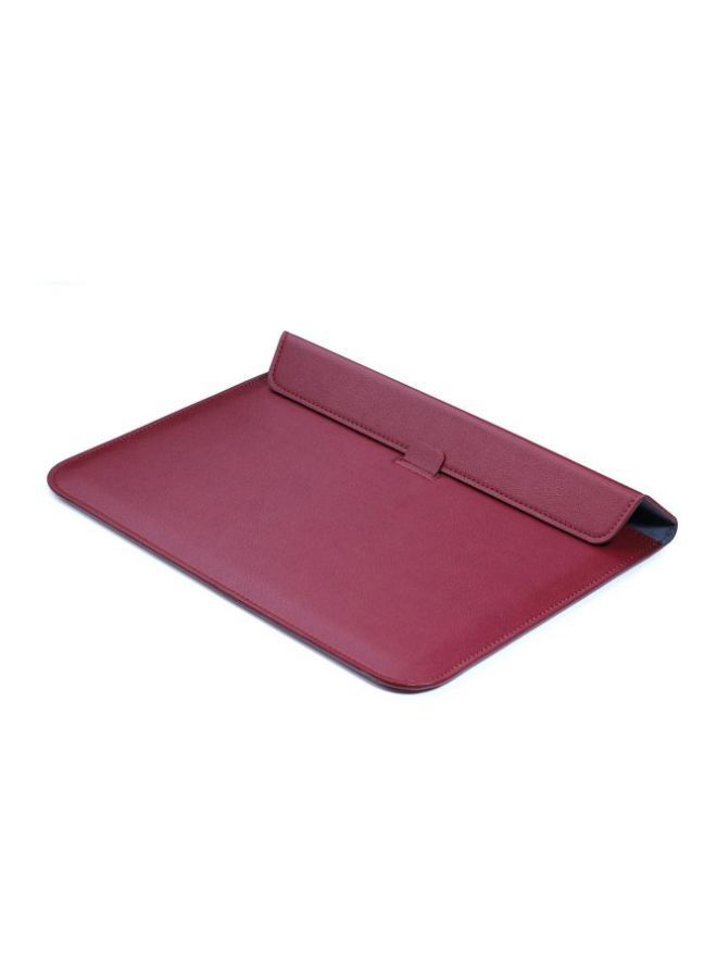 NIBEMINENT Protective Sleeve For Apple MacBook Pro Retina 15.4-Inch Wine Red - Image 3