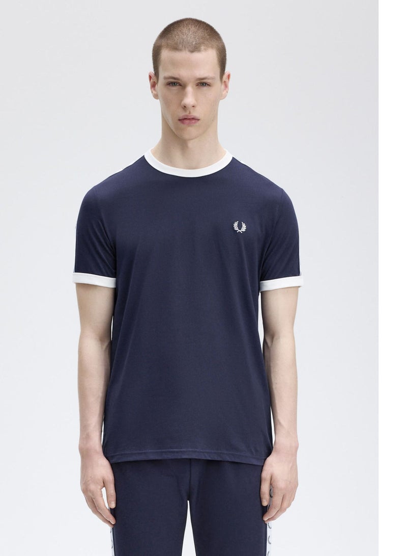 FRED PERRY Taped Ringer T-Shirt  - Image 1