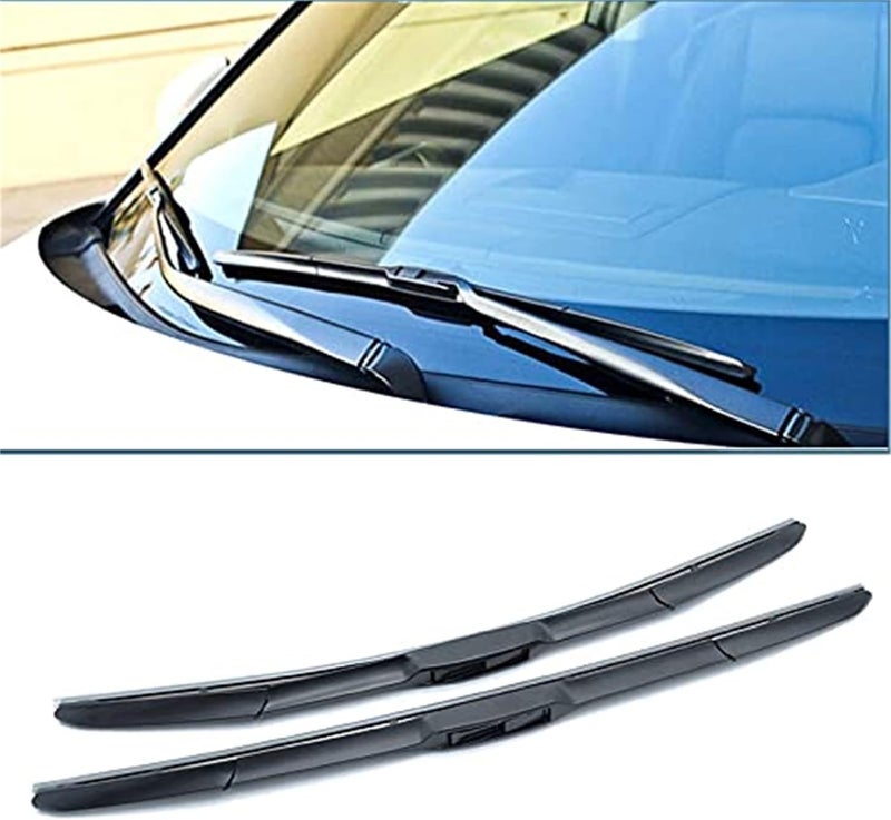 QASULER Front Hybrid Wiper Blades for Kia Carens and Rondo - Image 2