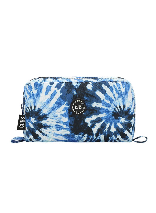 CUBS Tie Dyed Waterproof pencil case pouch with zip closure - Image 1