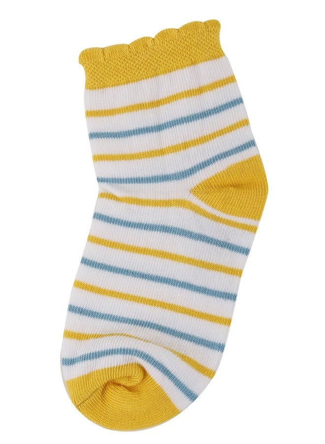Dollar Kids Socks For Boys & Girls In Blended Cotton (Pack Of 3) - Image 5
