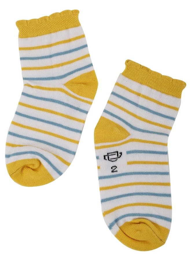 Dollar Kids Socks For Boys & Girls In Blended Cotton (Pack Of 3) - Image 4