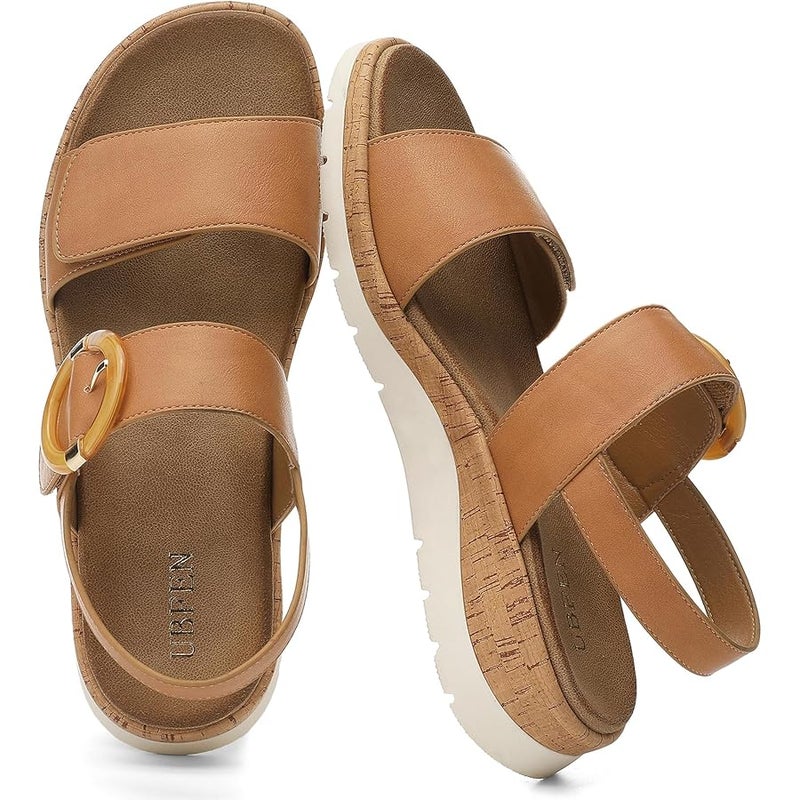 Ubfen Womens Flat Sandal Womens Sandals - Image 2