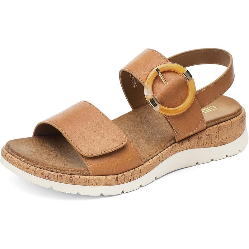 Ubfen Womens Flat Sandal Womens Sandals - Image 1