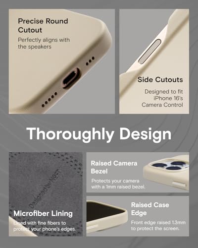 MOFT Snap Case MOVAS™ for iPhone 16 Pro Max Case, Compatible with MagSafe, Magnetic Premium Vegan Leather Phone Case with Smooth Feeling, Enduring Color Minimalist 6.9 inch Protective Case, Misty Cove - Image 5