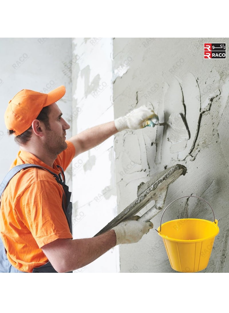 RACO 1Kg Sand and Cement DIY Kit with PVC Plastic Bucket, Gurnaal, and Safety Hand Gloves for Household and DIY Projects  - Image 4