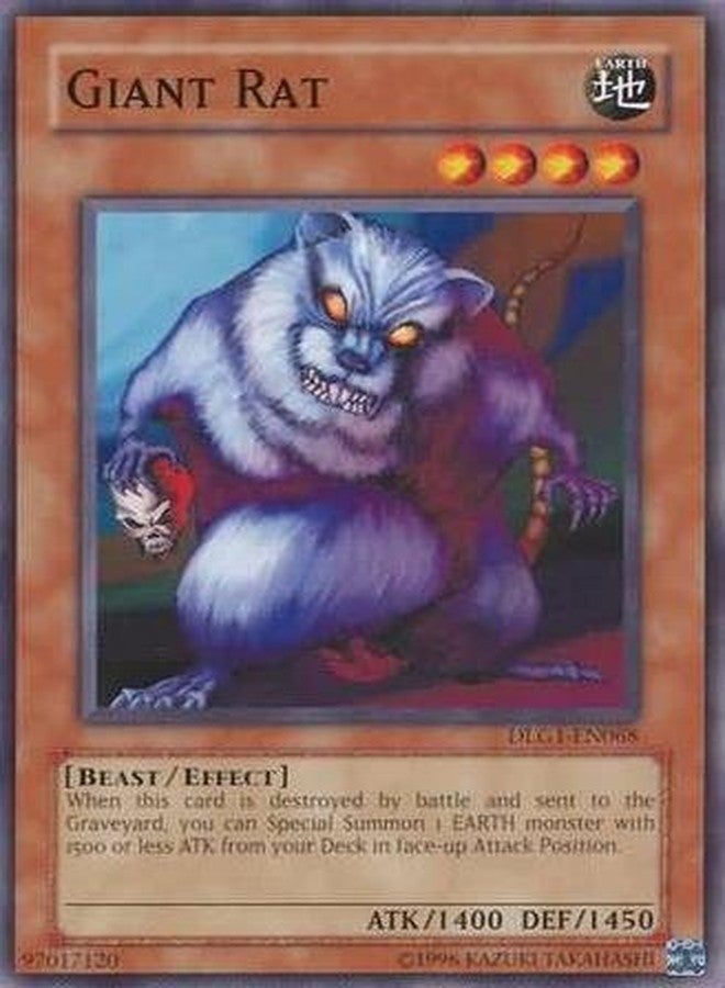Yu-Gi-Oh! - Giant Rat (DLG1-EN068) - Dark Legends - Unlimited Edition - Common