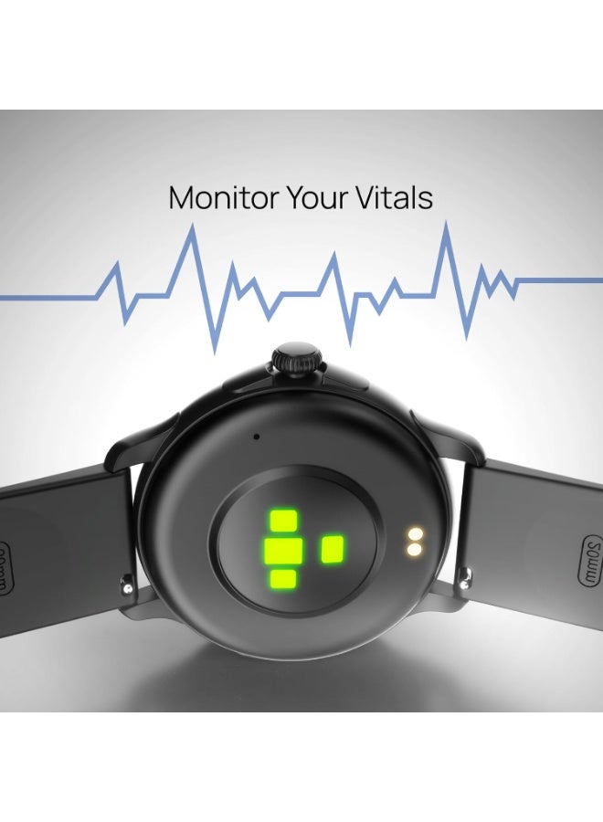HMD WATCH X1 Smartwatch, 1.43" AMOLED Display, 5 Day Battery, 700+ Sports Mode via HMD Watch App, IP68 Dust Water Resistant, Health Monitor, Sleep Score, Fitness Tracker, iOS Android (Black) black - Image 5