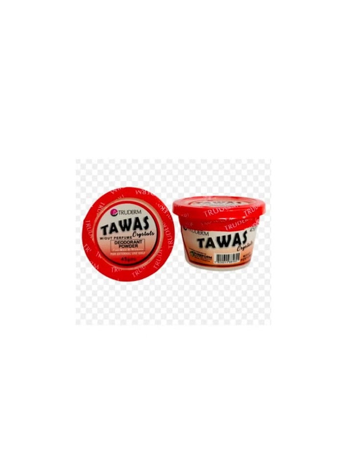 TRUDERM Tawas Deodorant Powder 45g Wthout Perfume - Image 3