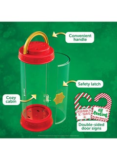 The Elf on the Shelf The Elf on the Shelf Scout Elf Carrier The Official Carrier from The North Pole for Scout Elf Family Adventures - Includes 2 Message Tags  - Image 2