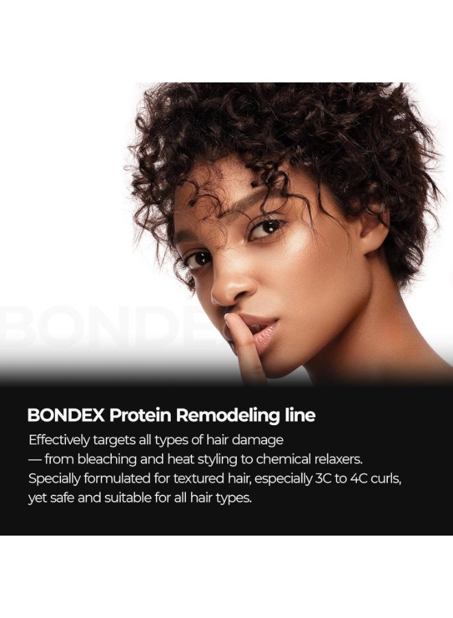 دكتور ميلاكسين Dr.Melaxin Bondex Protein Bonding Remodeling Shampoo with Argan Oil | Strengthening Keratin & Peptides Bonder | Repair Hair | 13.52 fl.oz. - Image 3