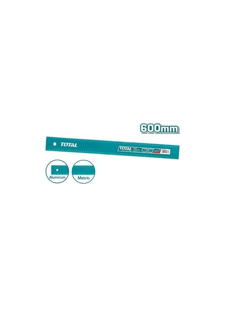 TOTAL Aluminum Measuring Ruler 60cm