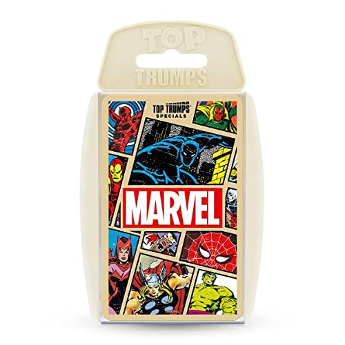 Top Trumps Marvel Comics Retro Specials Card Game - Image 1