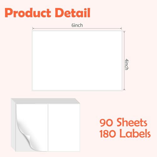 Homrelaxy 180Pcs 4"x6" Labels for Storage Bins, Removable No Residue Large Storage Bin Labels, Waterproof & Oil-Resistant & Tear-Resistant Stickers for Plastic Bins, Boxes, and Cases - Image 2
