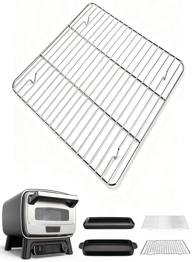 OGNWFUNK Stainless Steel Cooling & Baking Racks - Cookie Oven Rack & Bakers Rack for Kitchen, Home Baking, Cooking, Parties, Cookie,Dishwasher Safe, Compatible with Ninja MO201 - Image 1