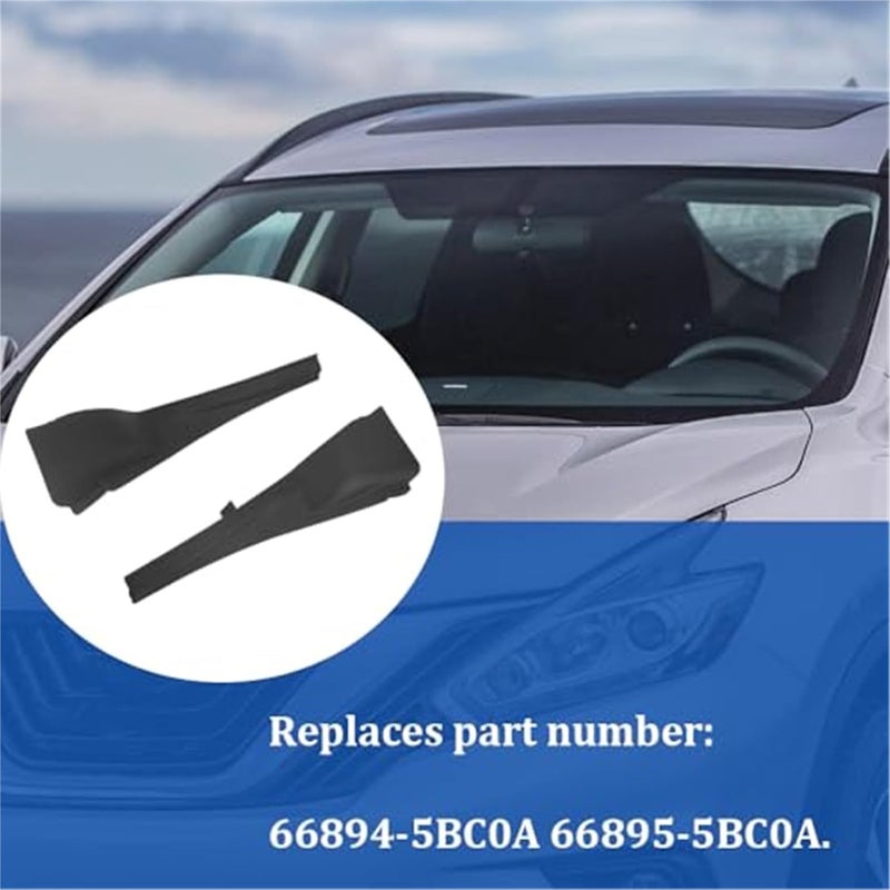 Wivplex Front Windshield Wiper Cowl Cover for 2015-2017 Murano - Image 3