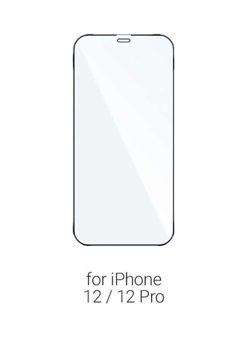 BORTONY Tempered Glass Screen Protector For Apple iPhone 12/iPhone 12 Pro Clear - Image 4