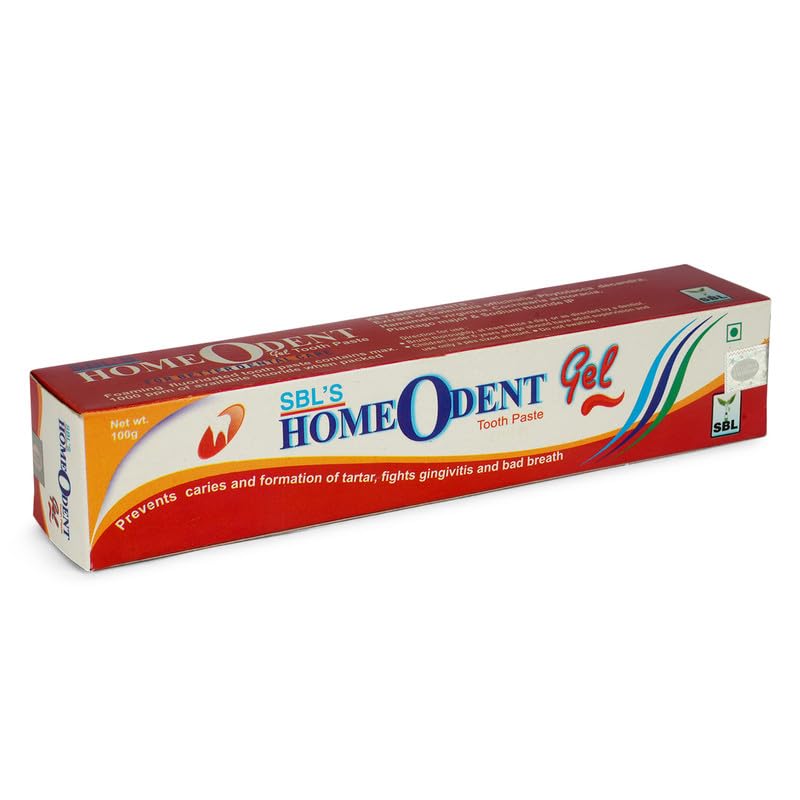 SBL Homeodent Toothpaste Gel 100GM - Fights Gingivitis, Reduces Sensitivity, Prevents Caries, Eliminates Bad Breath, Removes Plaque, and Controls Tartar - Image 2