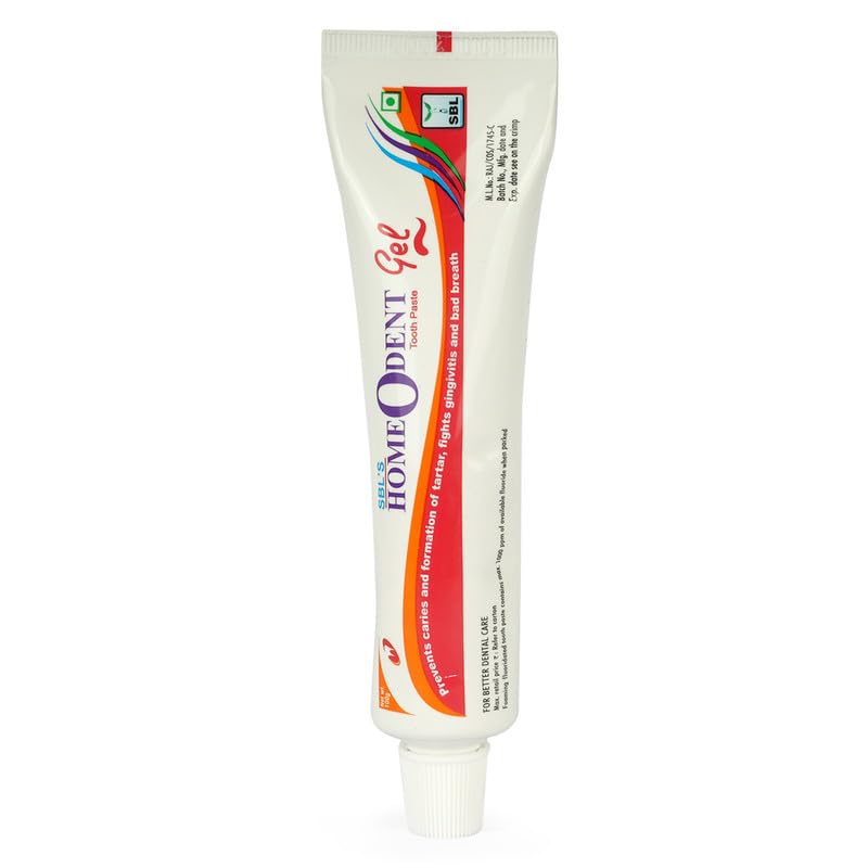 SBL Homeodent Toothpaste Gel 100GM - Fights Gingivitis, Reduces Sensitivity, Prevents Caries, Eliminates Bad Breath, Removes Plaque, and Controls Tartar - Image 4