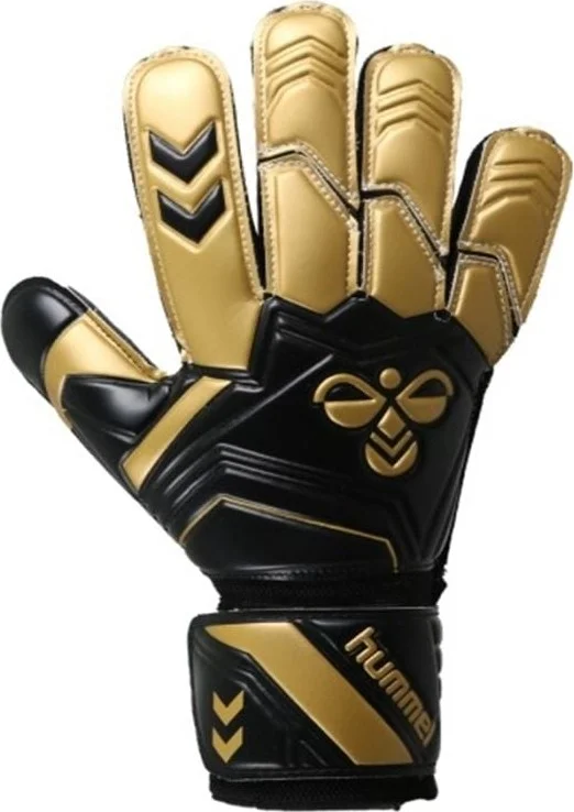 Hummel Performance Black - Gold / Gold Goalkeeper Glove 9.5