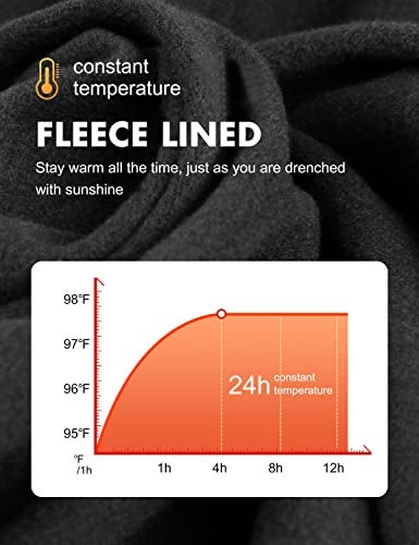 baleaf Boys Fleece Compression Leggings Youth Pants Kids Tights Football Basketball Baseball Sports Cold Weather Gear Black Size M - Image 3