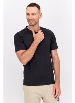 Legend Men Sportswear Fit Short Sleeves Training T-shirt, Charcoal Black  - Image 1